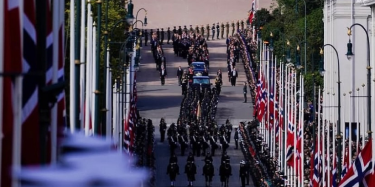 King Harald: Norway’s Final Farewell – Moving Moments from the Historic Funeral
