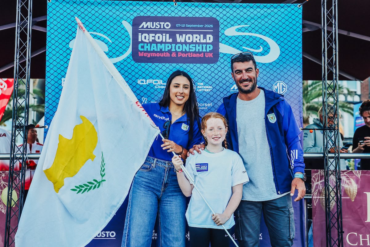 In the history of Weymouth, Cyprus, Natasa Lappa competes in the World Championships