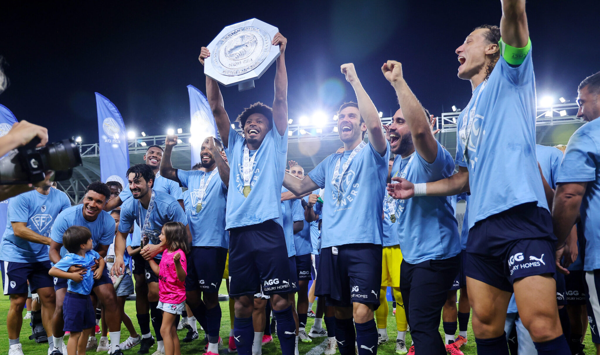 Bruno and Ioannou Overjoyed After Winning the Super Cup (VIDEO)