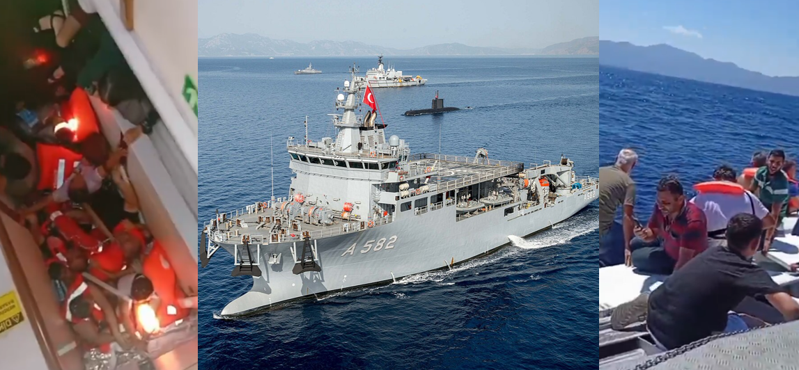 Kyrenia Shipwreck: The “TCG Alemdar,” the second Turkish vessel that will attempt to reach the wreck, is arriving