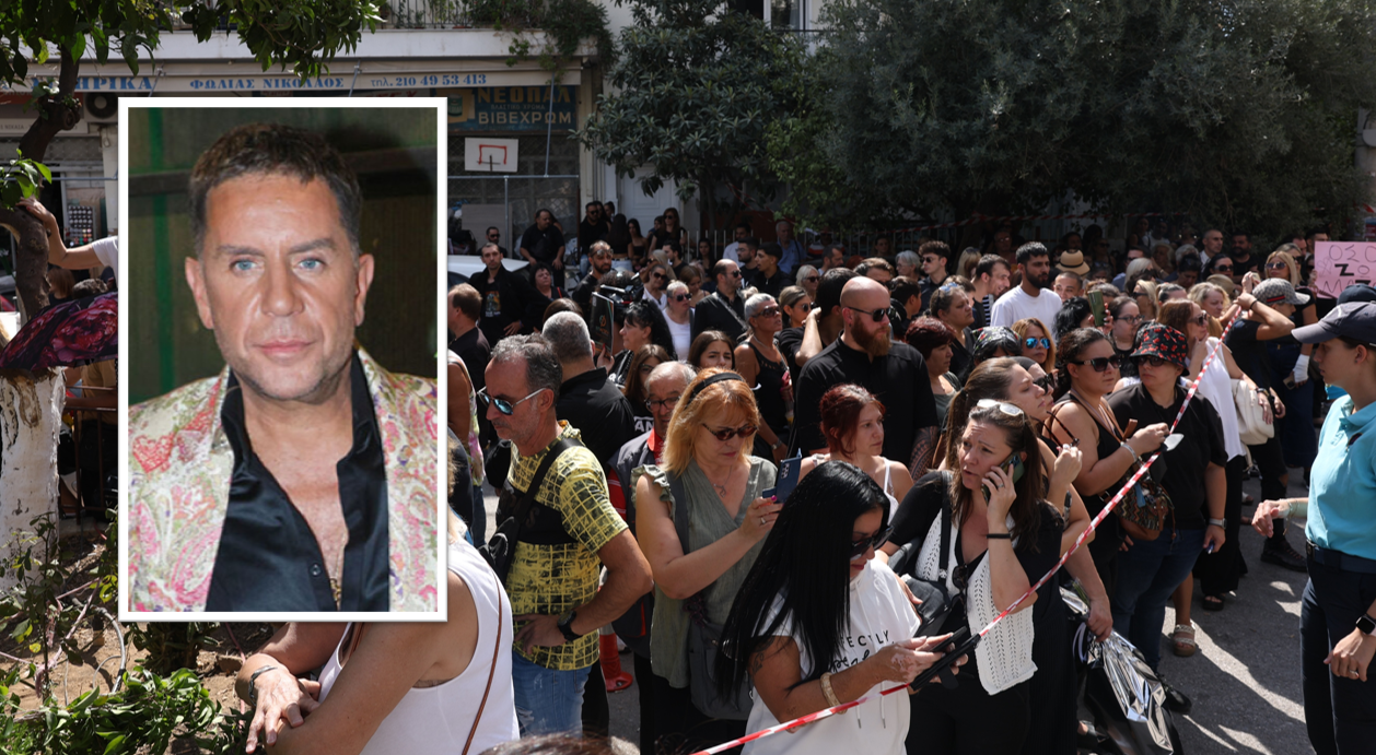 VIDEO: Mourning for Giorgos Mazonakis; a sea of people in Nice for his final farewell