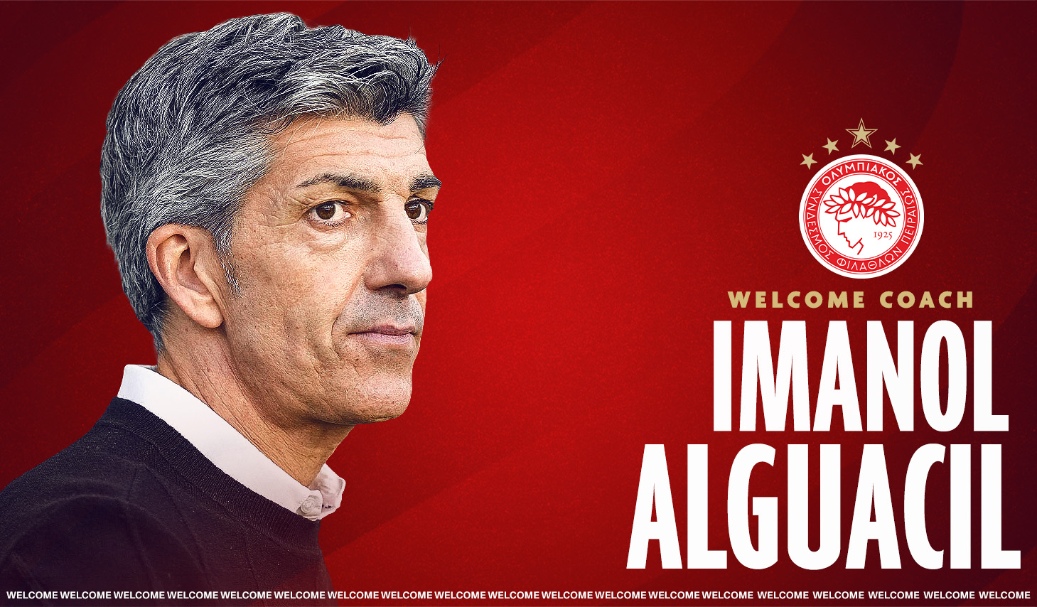 Official: Imanol Alguazil Era Begins at Olympiacos