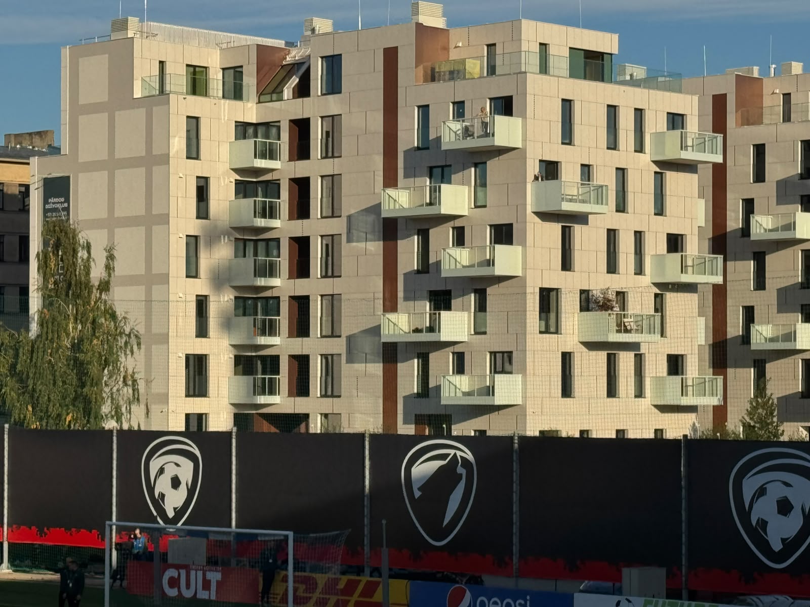 Latvia vs. Cyprus from the… balcony (VIDEO)