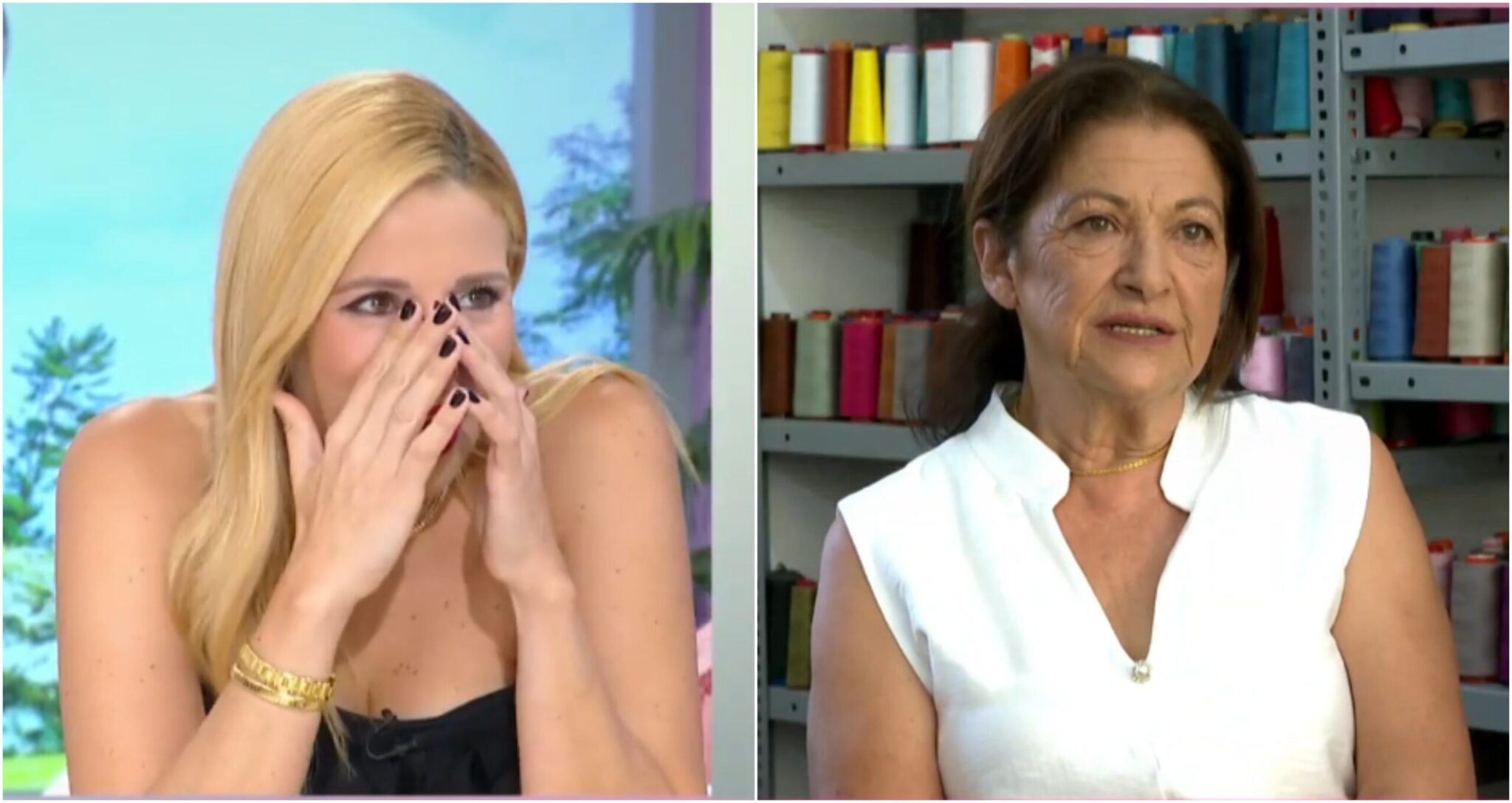 Christiana Aristotelous: The touching surprise on air for her birthday (VIDEO)