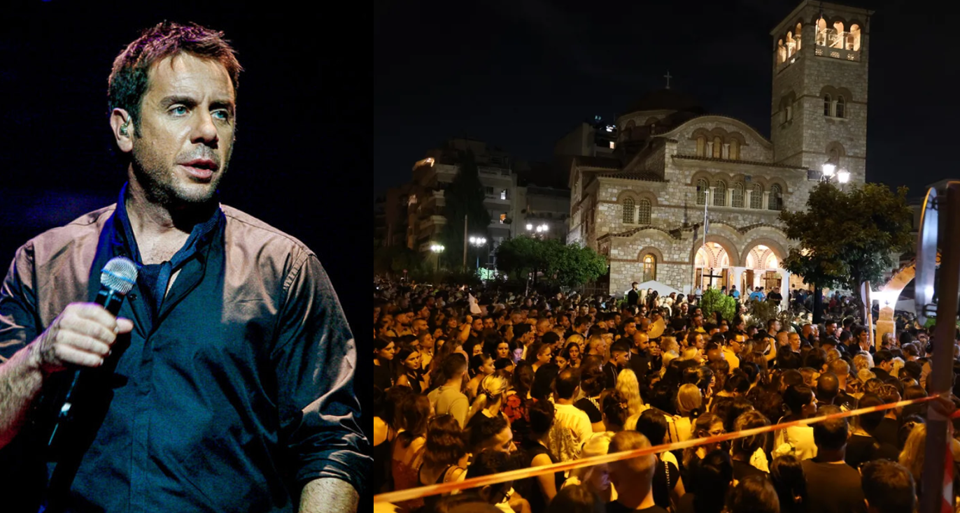 VIDEO: Giorgos Mazonakis returned to his “old neighborhood”; an all-night vigil at the popular shrine
