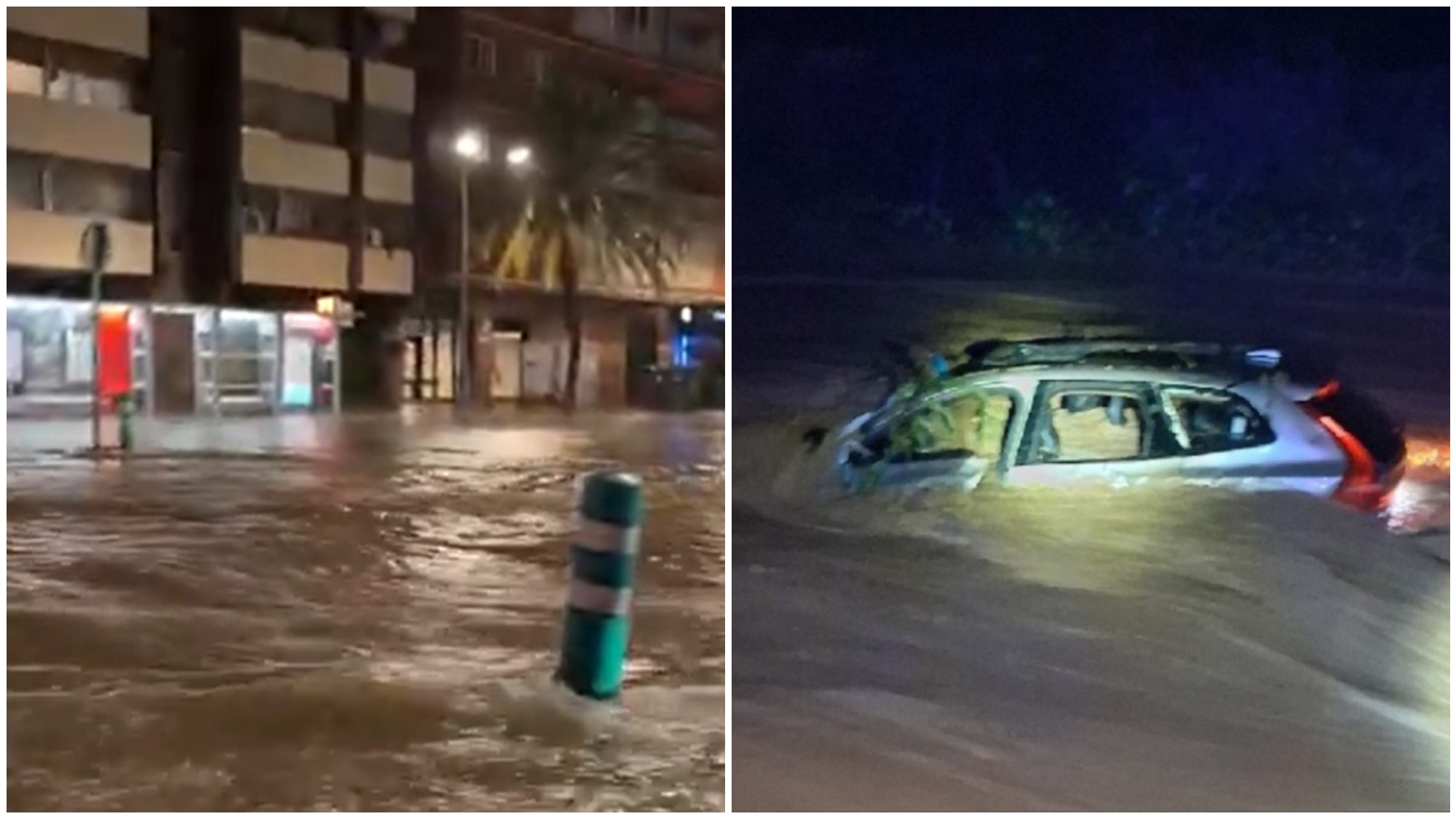 VIDEO: Deadly storm in Spain; man swept away by flash flood