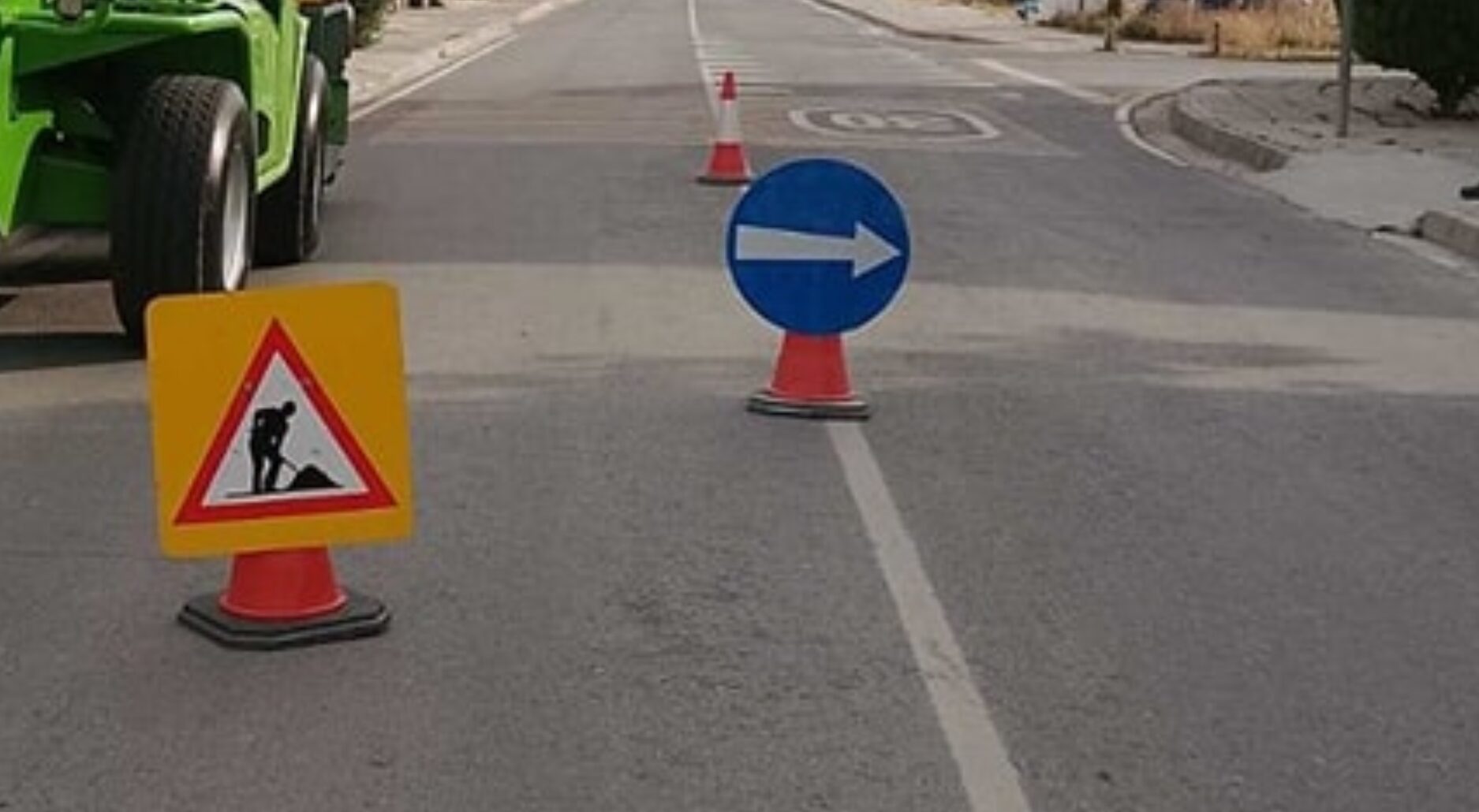 The Limassol-Paphos highway remains closed past the tunnel; which routes are drivers advised to take?