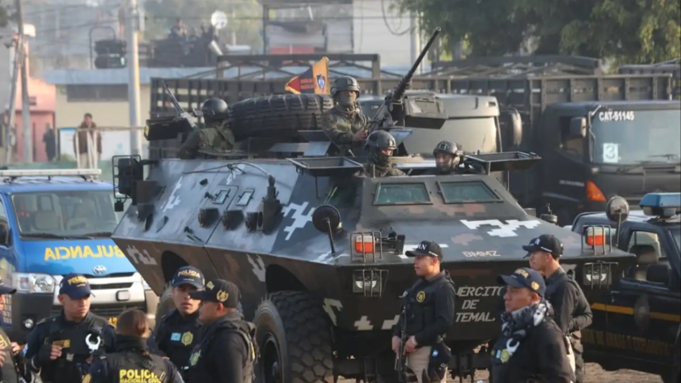 The U.S. sent weapons to the Guatemalan military for the first time since 1977