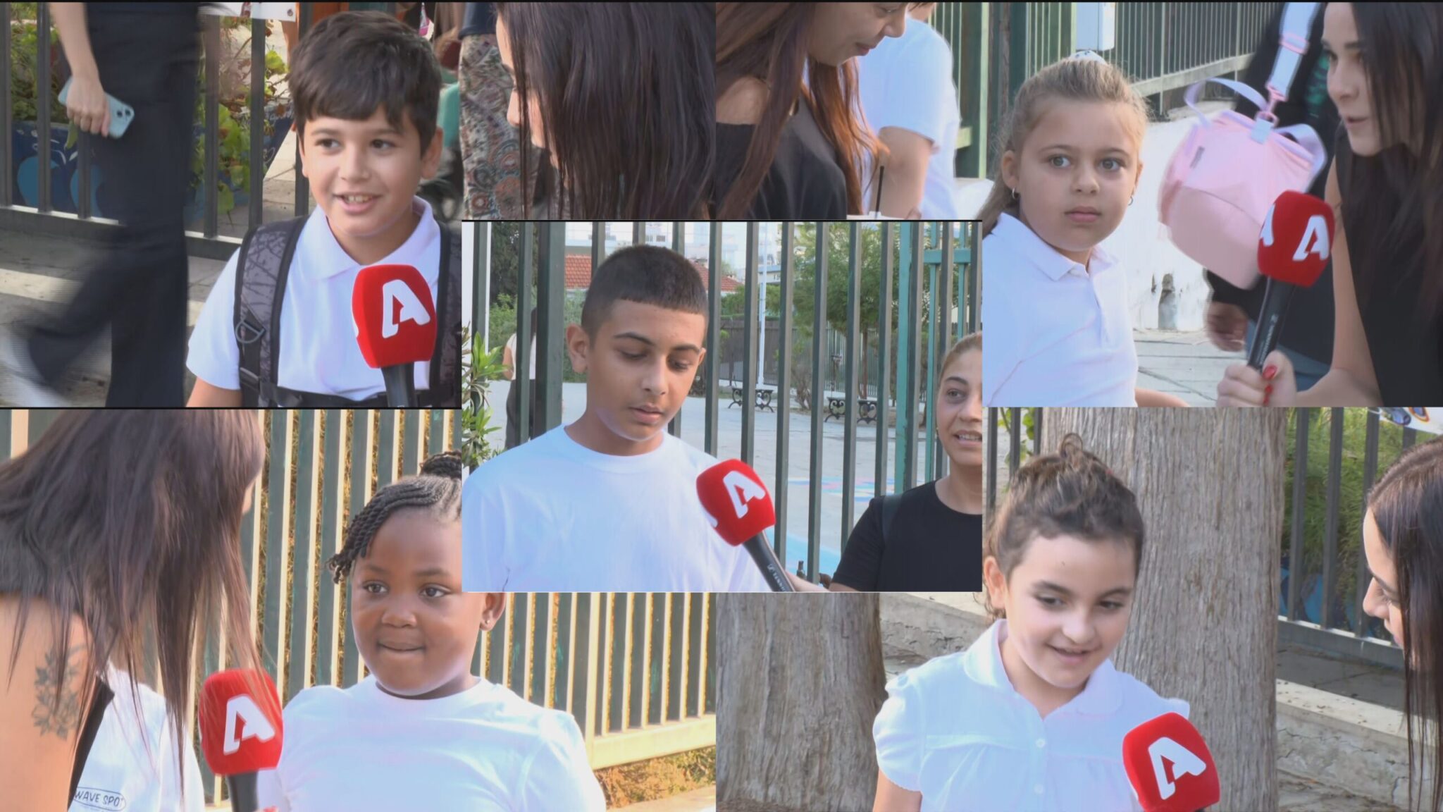 VIDEO: Excitement, anticipation, and nervousness on the first day of school