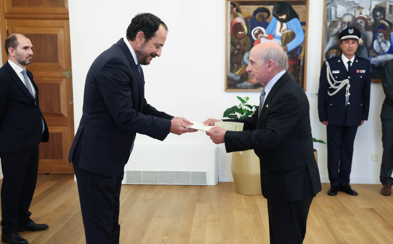 New U.S. Ambassador to Meet with President Christodoulides and Kompos