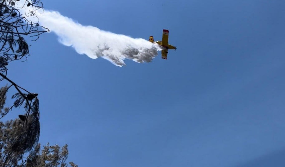 Fire alert near Latsi; “Astrapi” plan in effect