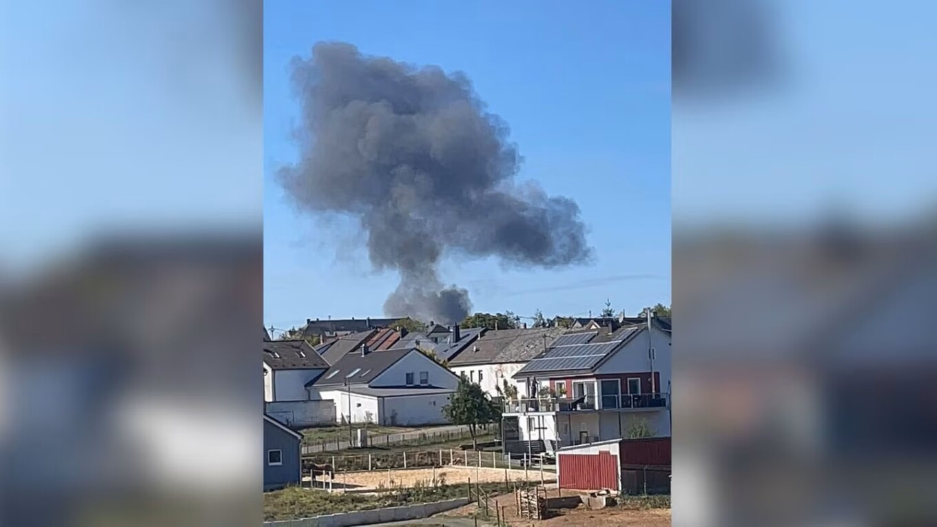 U.S. F-16 Crashed at a Base in Germany; Pilot Ejected