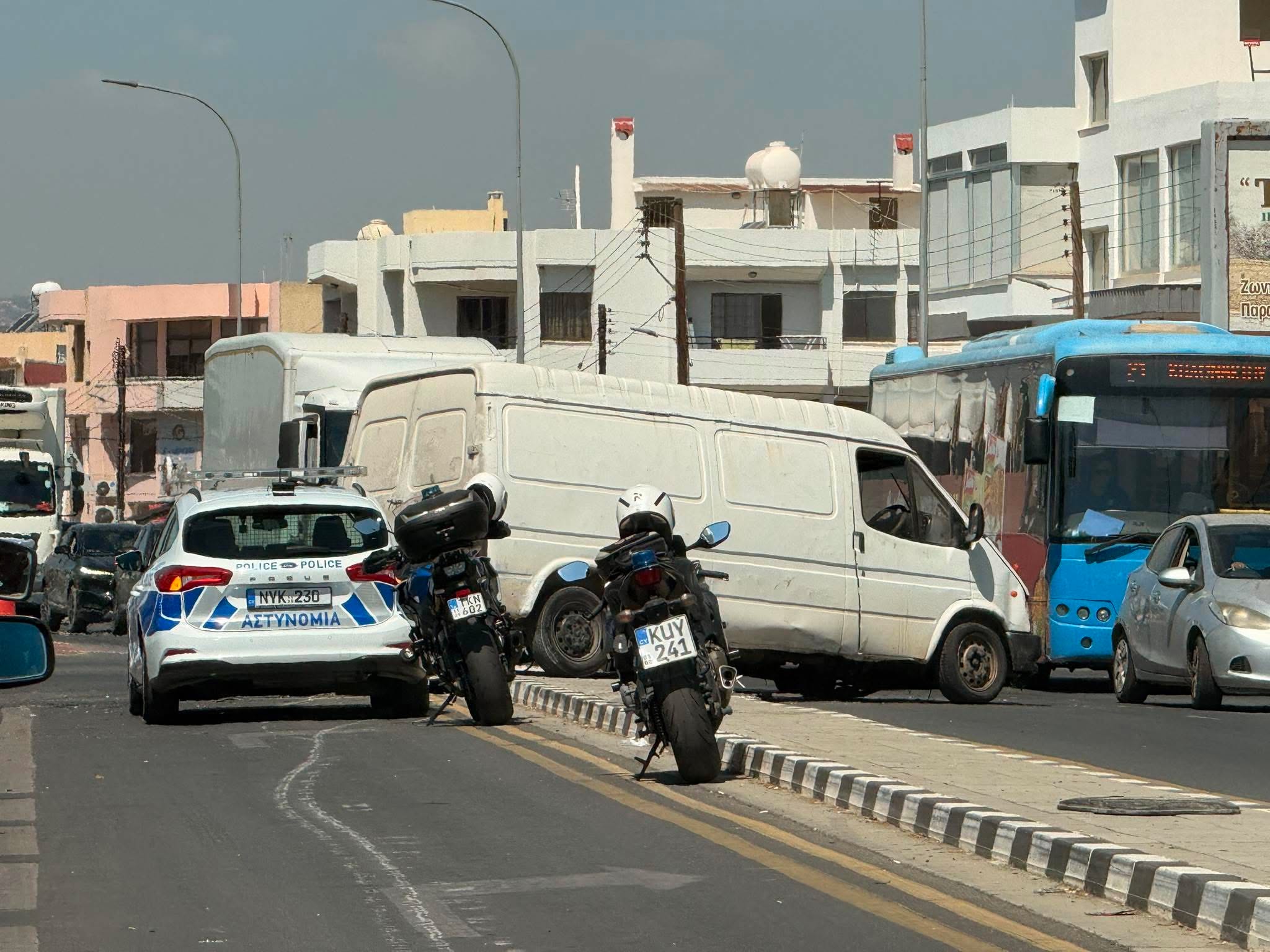 The driver of the suspect van has a serious… criminal record: He was the “main player” in a chase during which he struck and abandoned a police officer