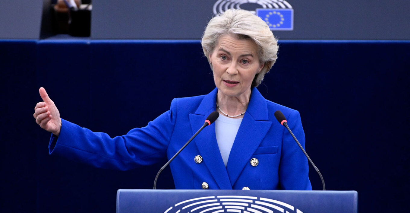 Today’s crucial speech by von der Leyen: What will she say about competitiveness, defense, and immigration?