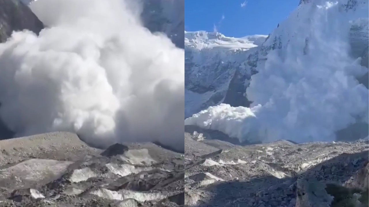 Shocking video: Avalanche buries group of 33 climbers in the Caucasus; at least 11 dead