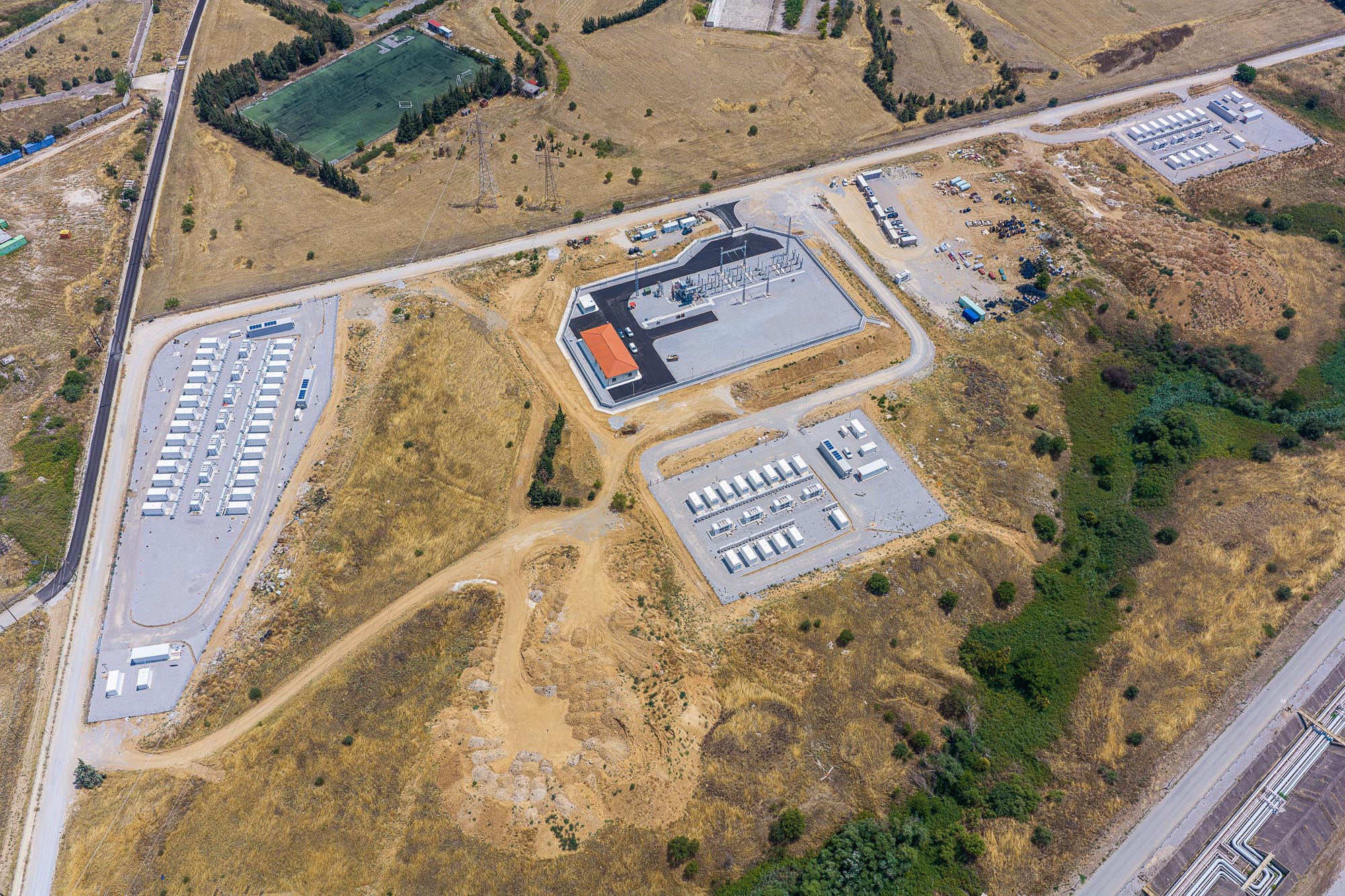 HELLENiQ ENERGY’s first “battery” park is now operational in Thessaloniki