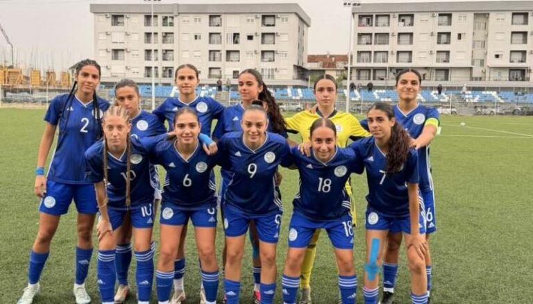 Friendly loss for the Greek U-19 Women’s National Team against Montenegro