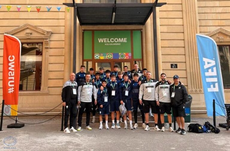 National youth team: Preparing in azerbaijan for the FIFA U-15 world cup & festival