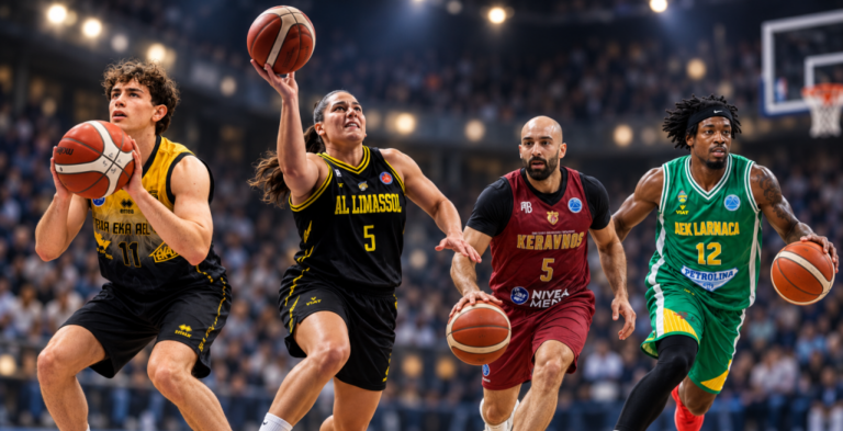 European competition for men and women, featuring four Cypriot participants