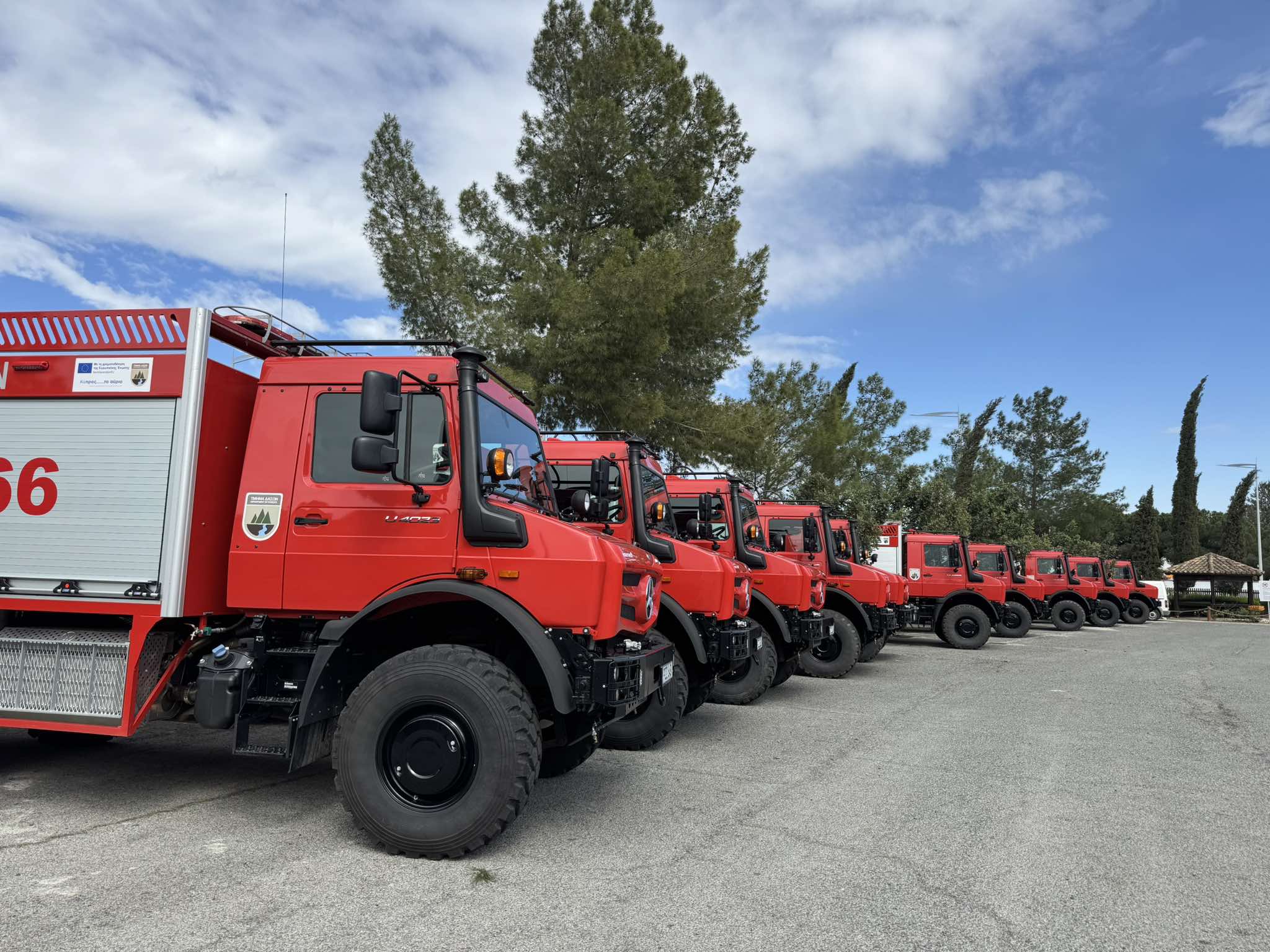 Forest fire in the Koili community area of the Paphos district is now fully under control