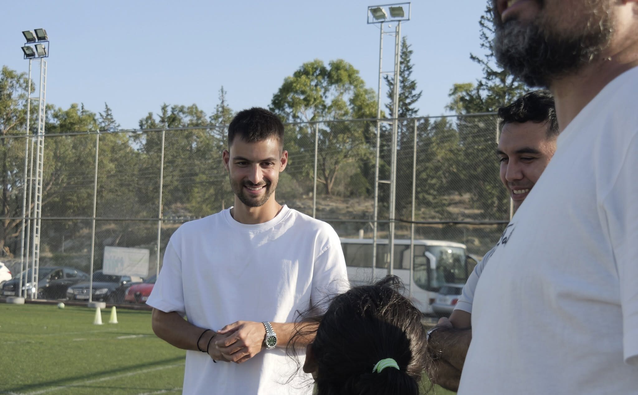 Kitsos visits omonia’s grassroots team in larnaca