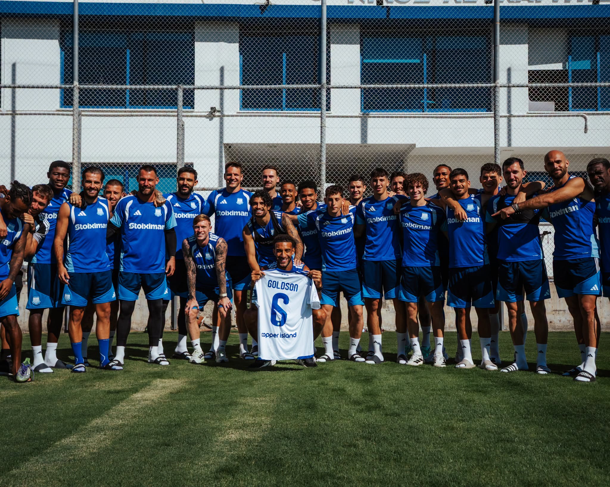 Goldson: “I’m ready to repay Apollon’s trust”