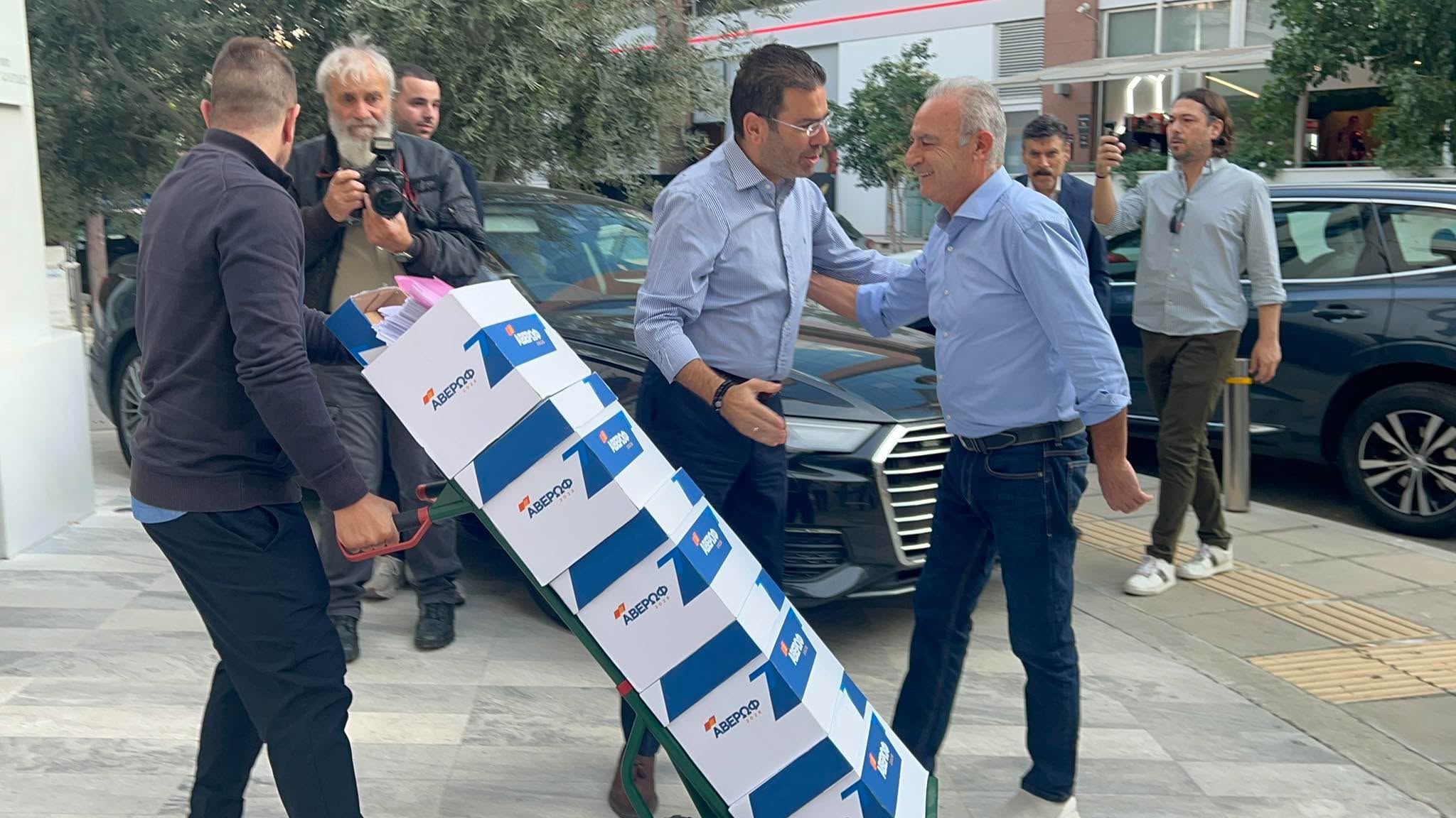 These are the DISY officials who signed in support of Averof’s candidacy
