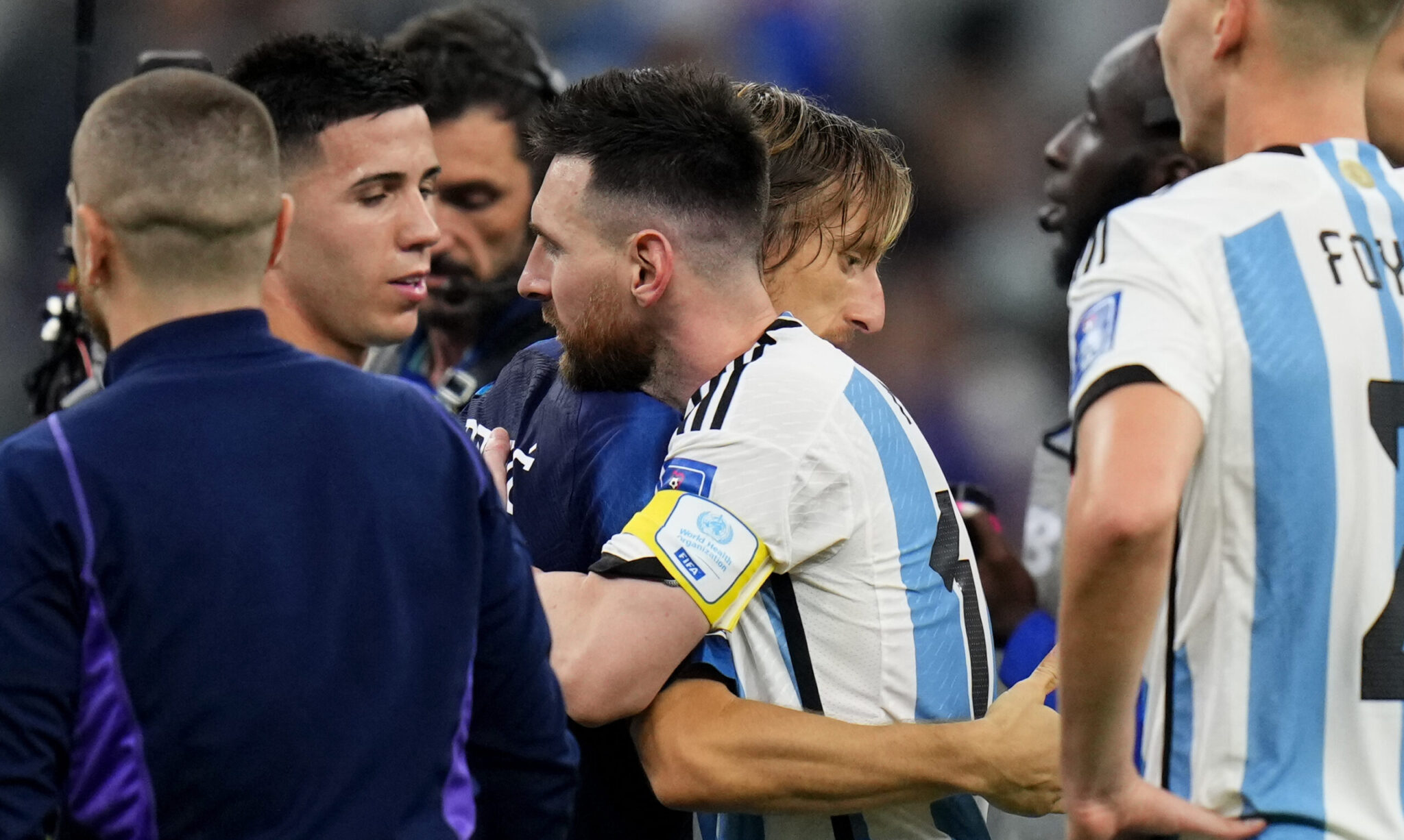 Modrić Pays Tribute to Messi: “I Suffered a Lot Playing Against Him”