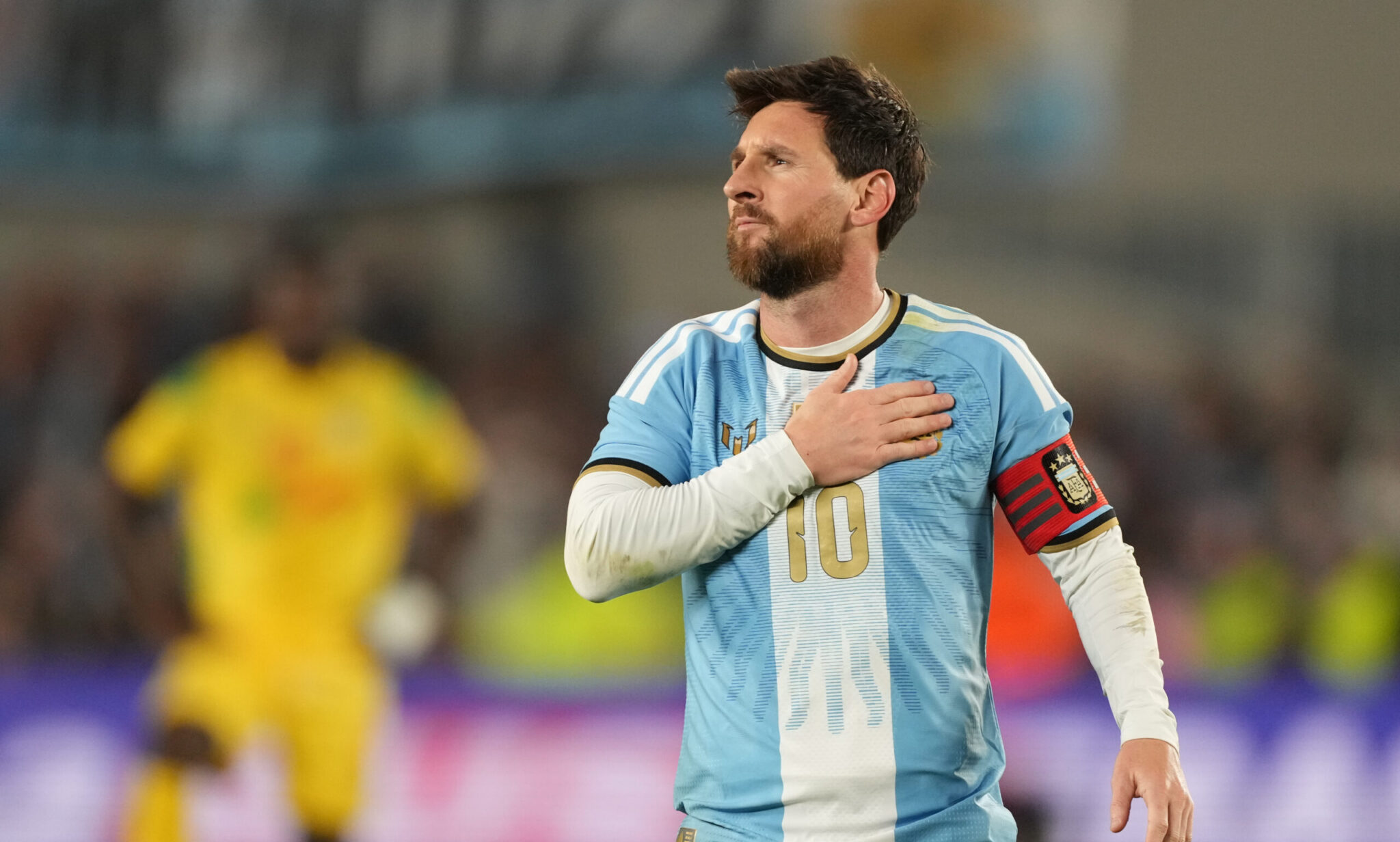 Messi: “The only words left are from the depths of my heart: Thank you, Argentina.”