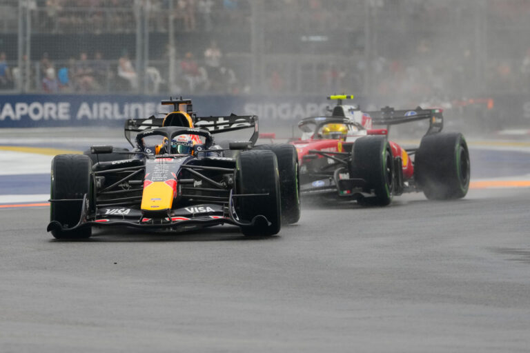 F1: Verstappen dominates the Rain-Soaked singapore sprint – A disastrous finale for McLaren