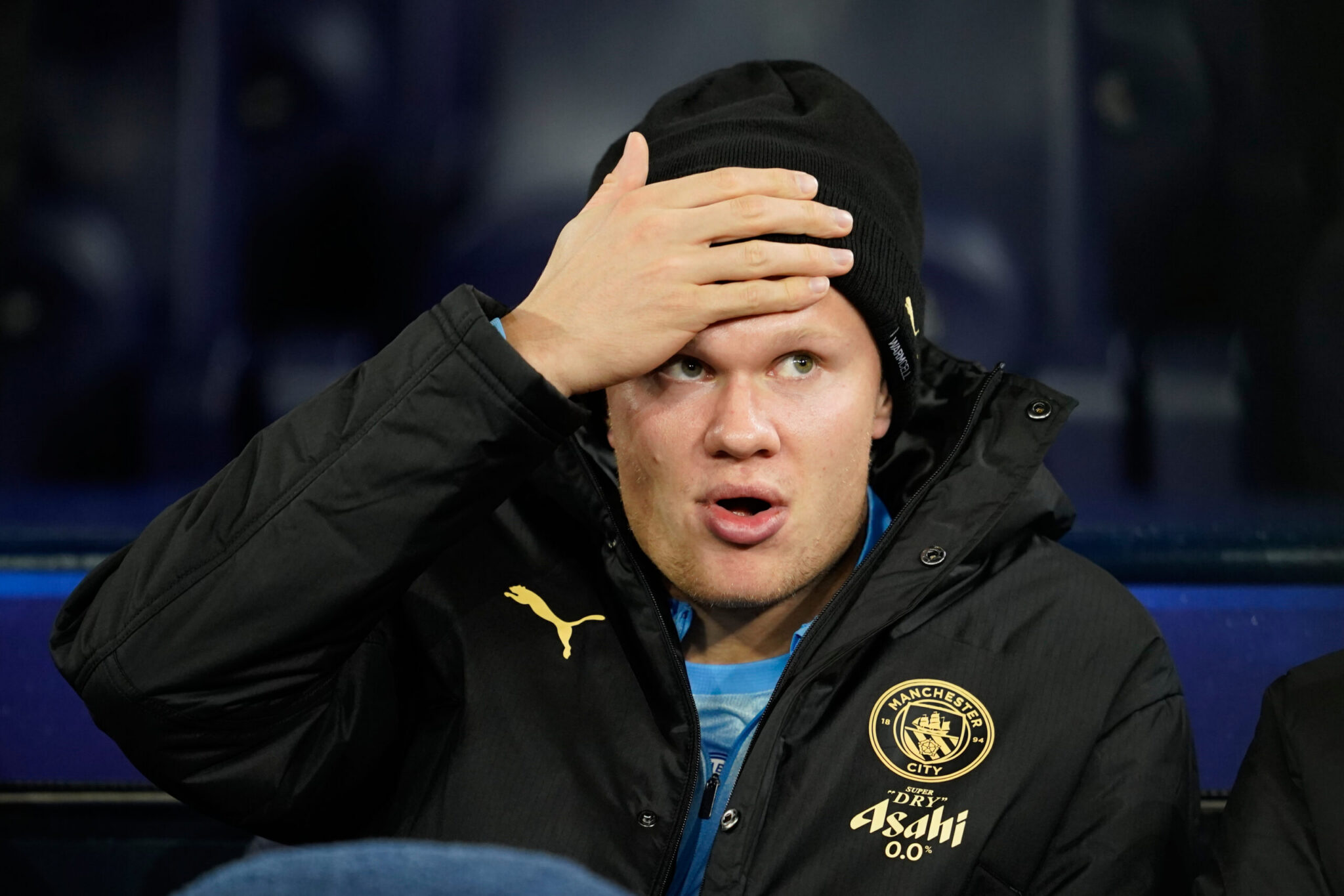 Manchester City: Five goals without Haaland for the first time in the Champions League since 2022