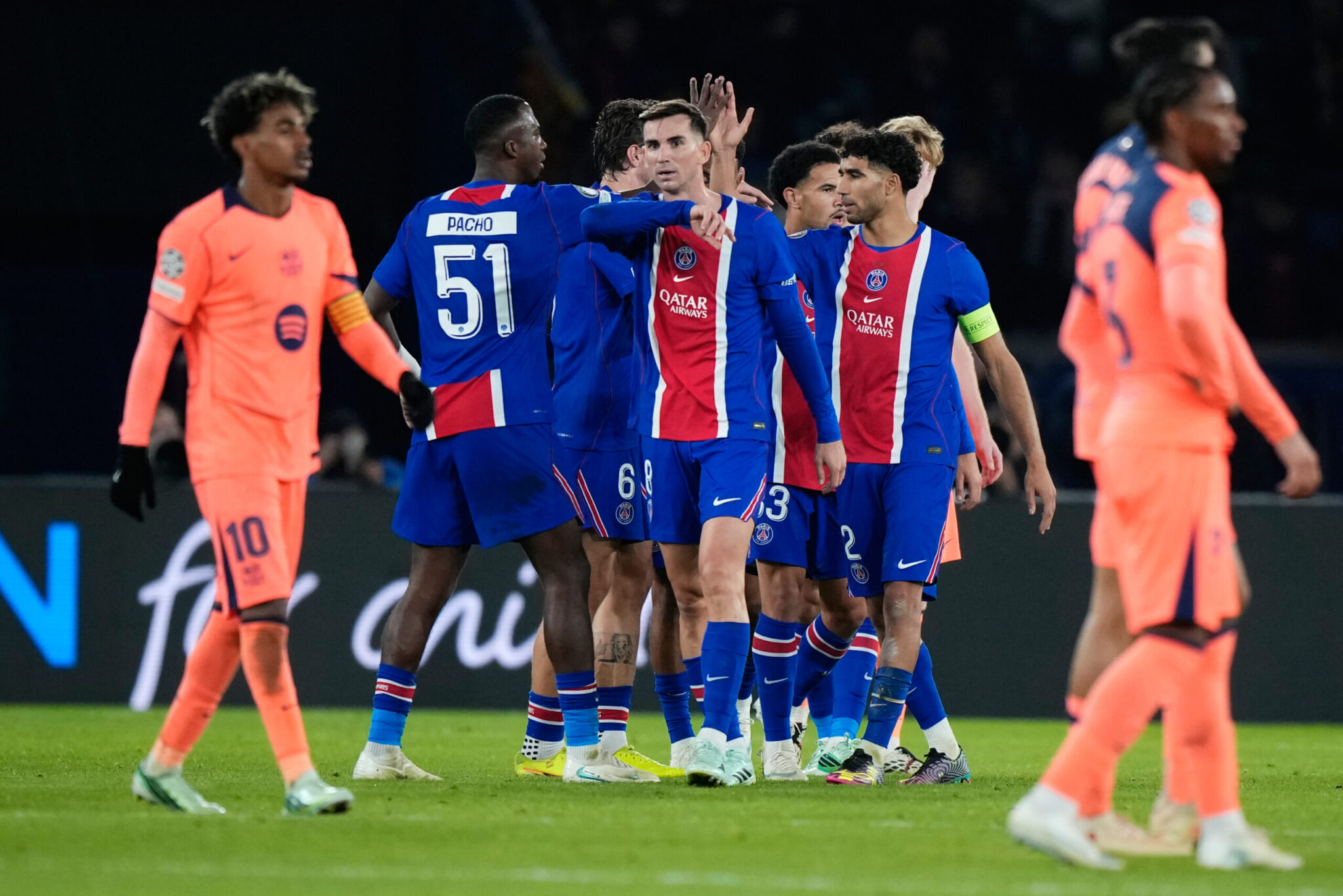 Paris, with the spirit of a champion, triumphed with a 4-0 victory in its blockbuster match against Barcelona (VIDEO)
