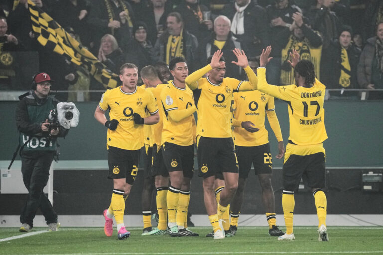 Thanks to a miraculous foul by Sambitzer, Dortmund avoided disaster