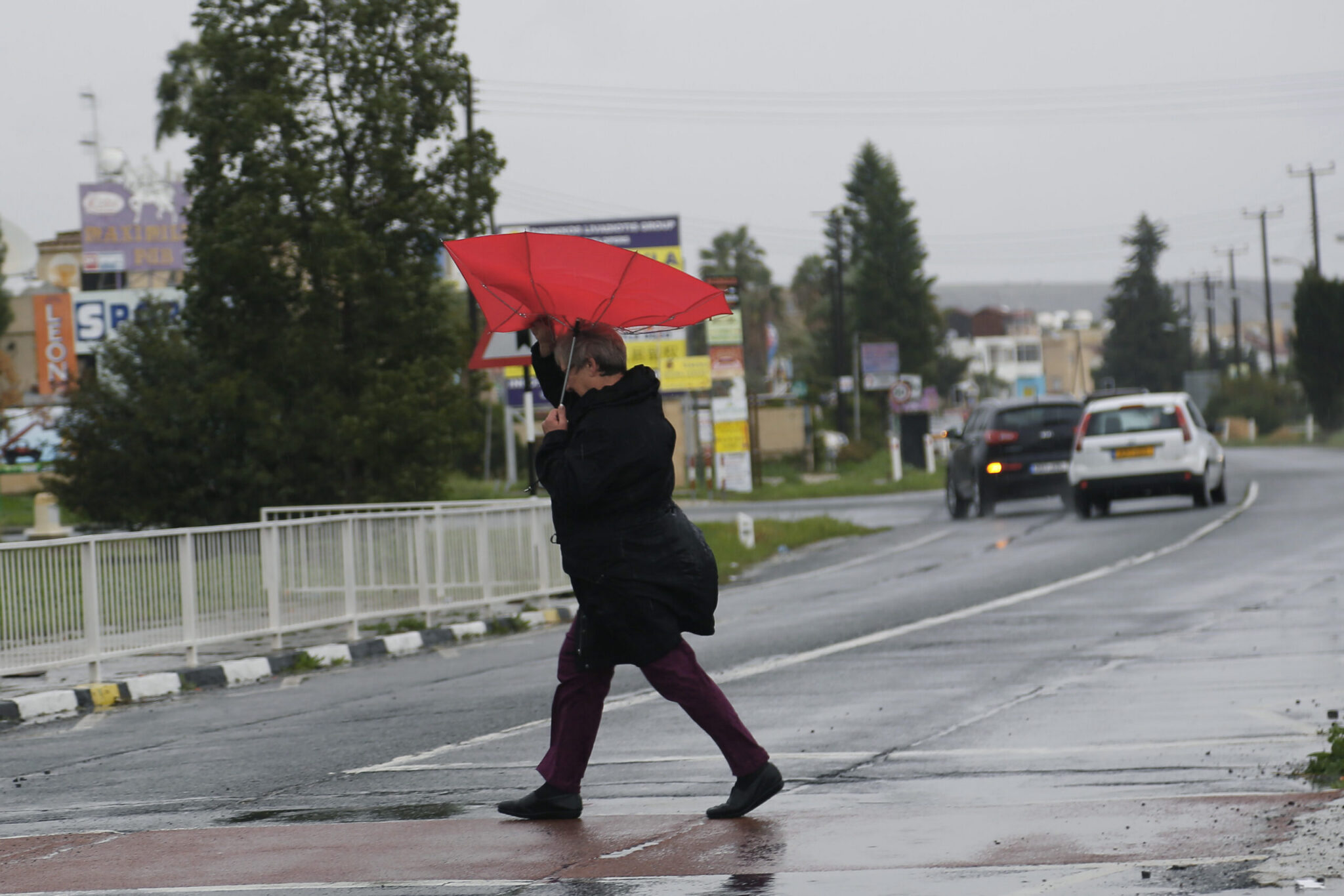The weather: Rain, thunderstorms, and dust in the atmosphere