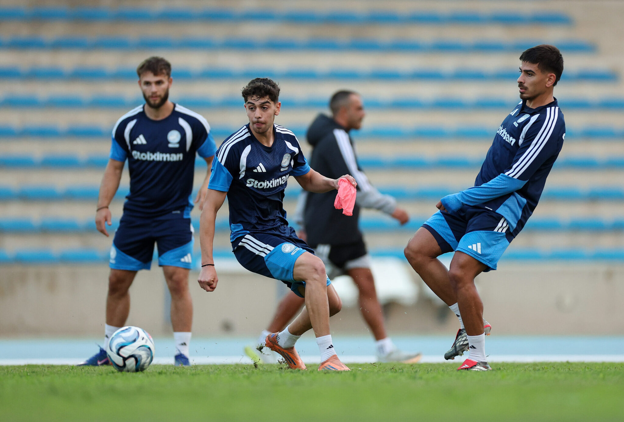 With its sights set on a second consecutive victory against Latvia, the national team