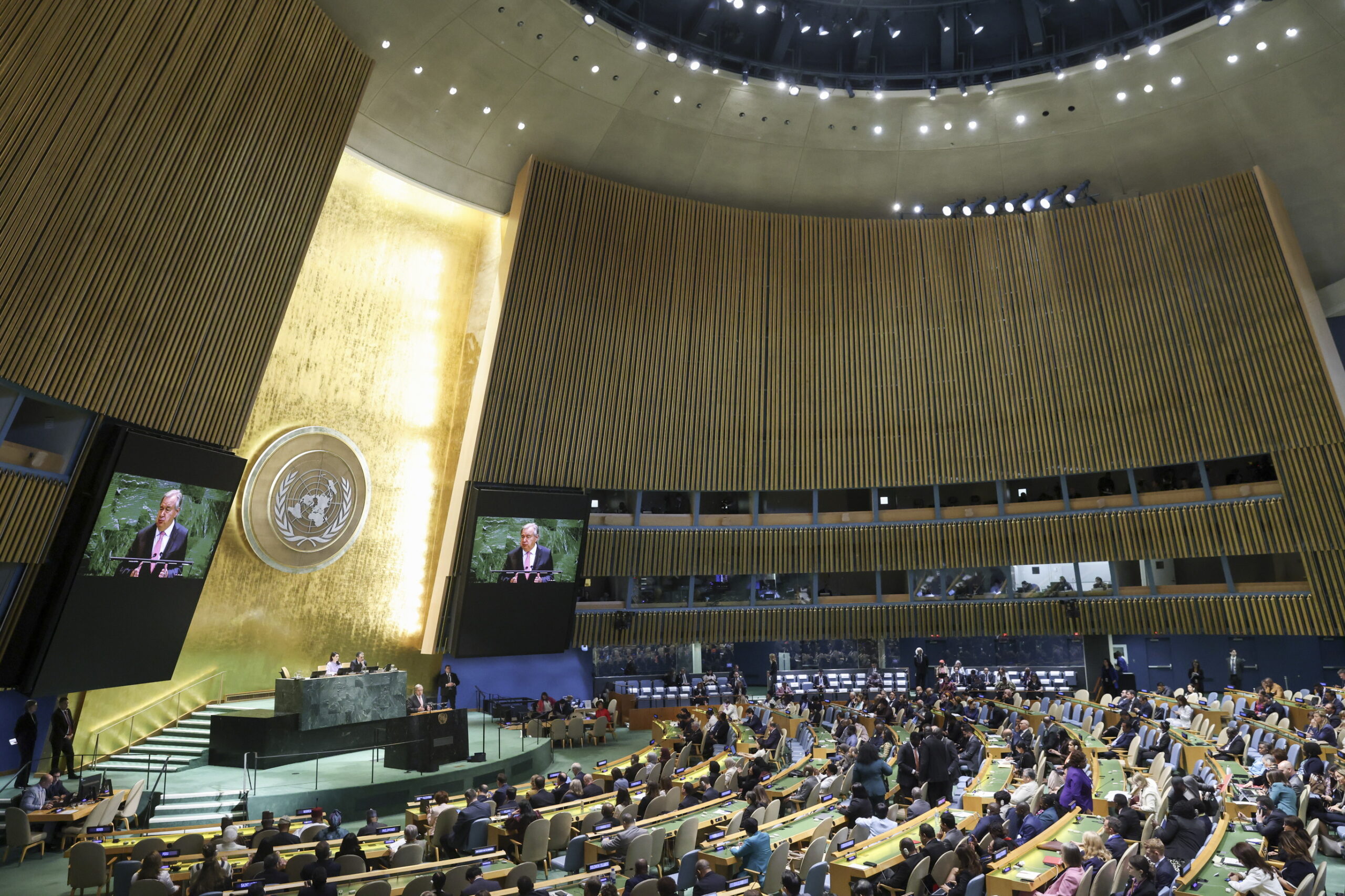 Greenspan Takes the Lead in the 7th Informal Vote of the UN Security Council