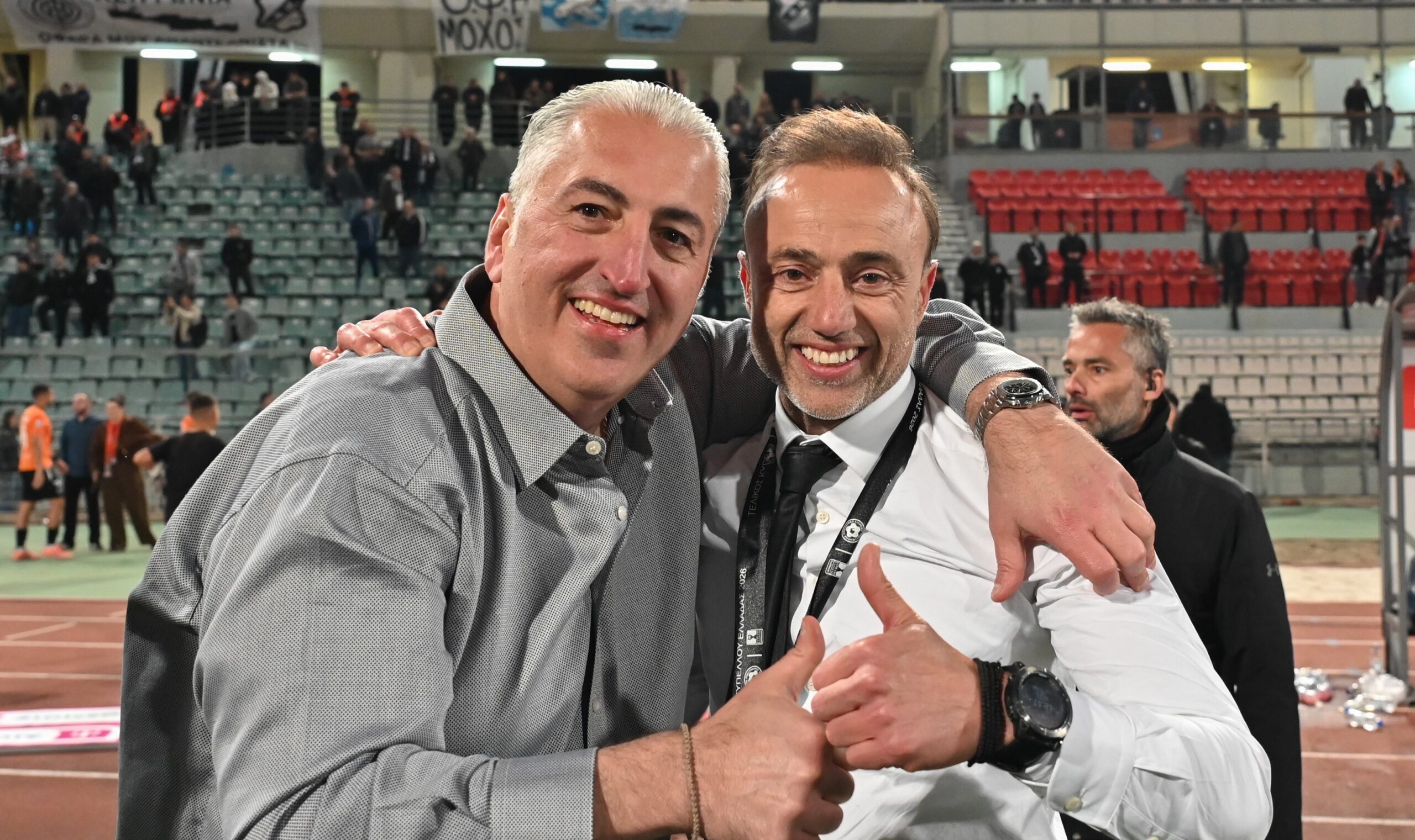 Father Bouzi on OFI: “My son’s dream has become so big; I thank the architect, Christos Kontis.”