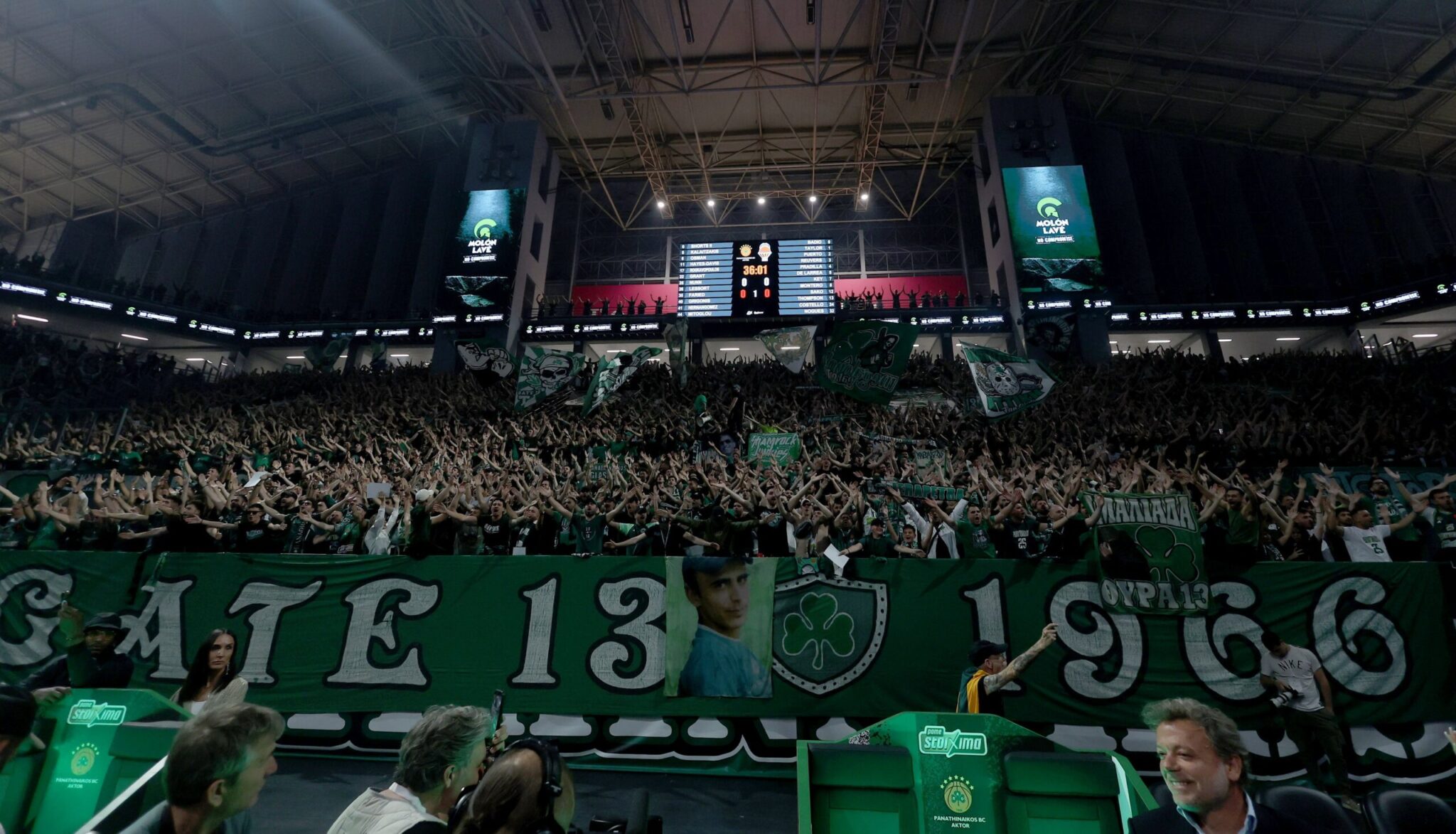 Panathinaikos plays without fans in the Stoiximan GBL season opener