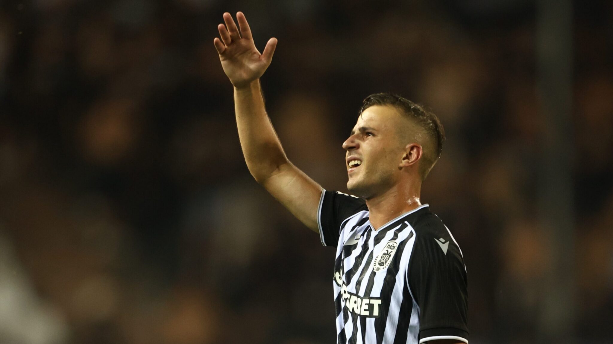 PAOK’s roster for the match against Heraklis will be without Pelka