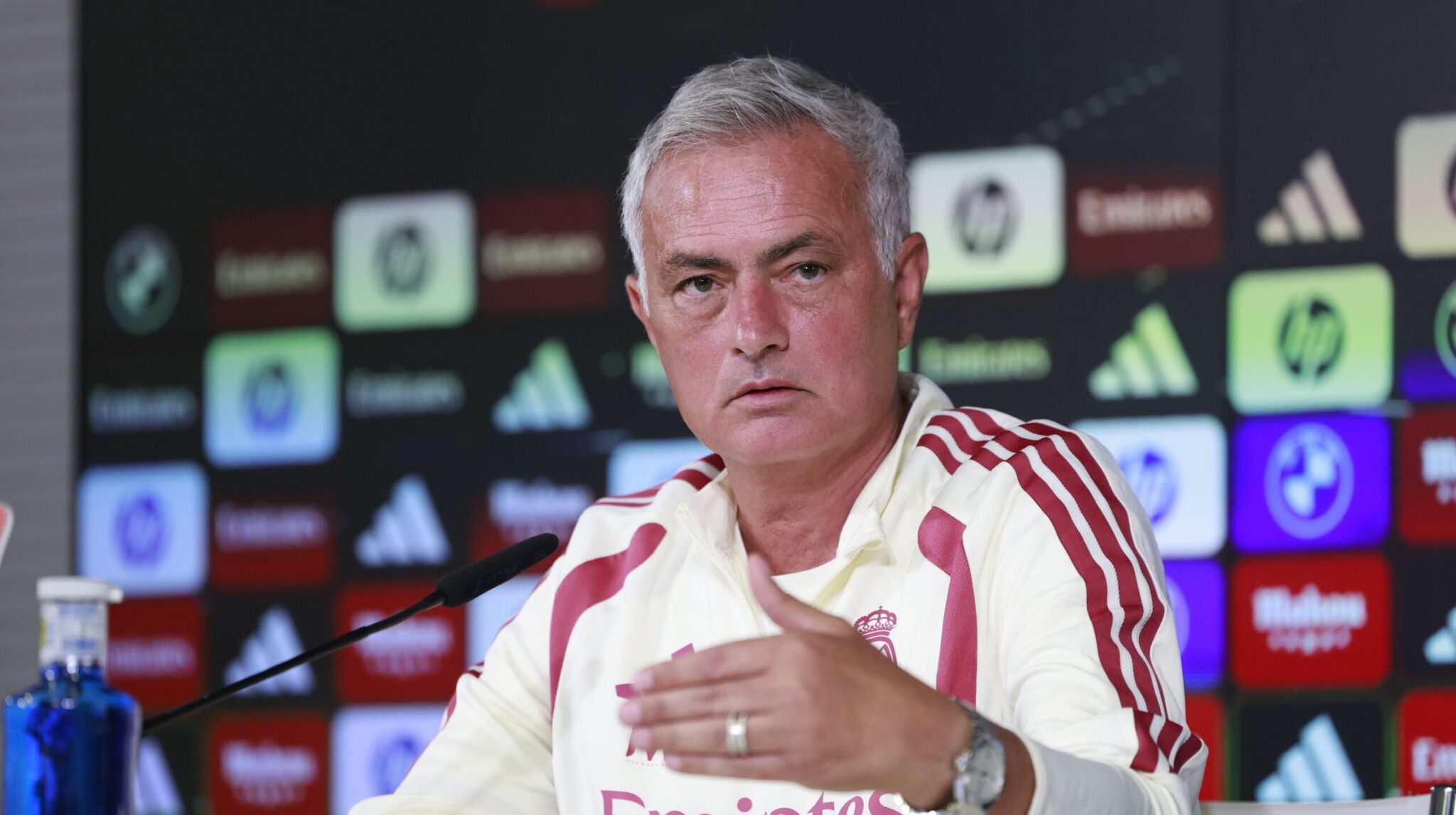 Mourinho ahead of the barcelona match: “Just another game for me—real madrid wins titles with mourinho”