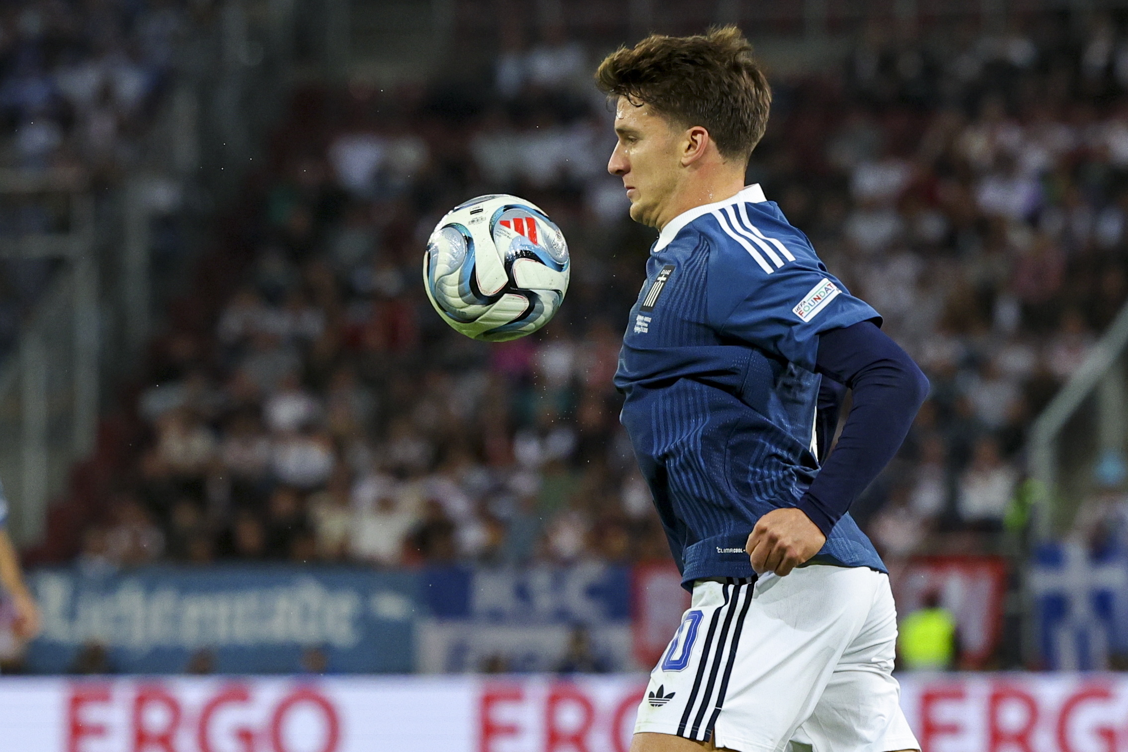 A major blow for Greece: Tzolis suffers a strain and will miss the match against Germany