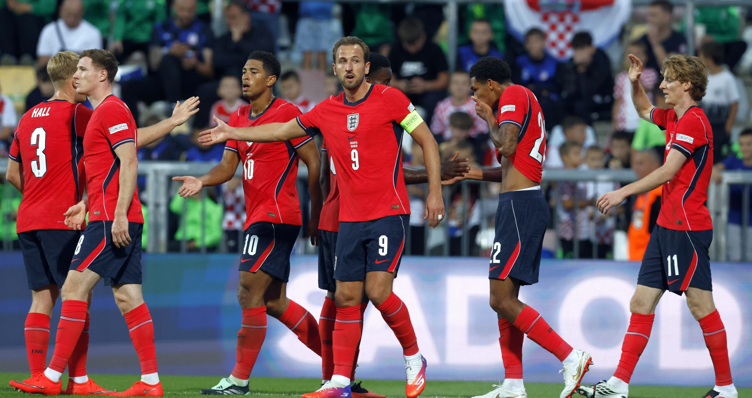 English storm in Rijeka “devastated” Croatia with a 7-0 win