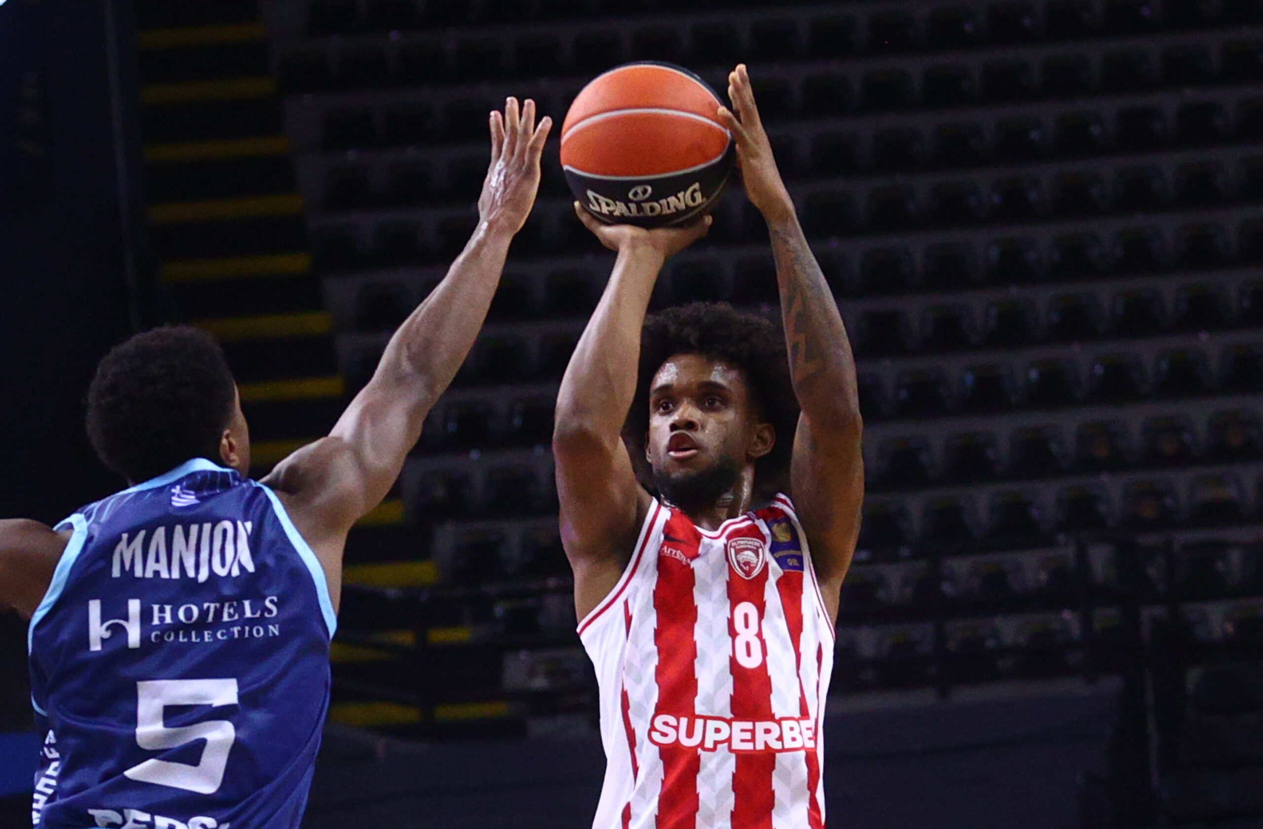 Olympiacos defeated the fierce kolossos with a super 30-point game by montero