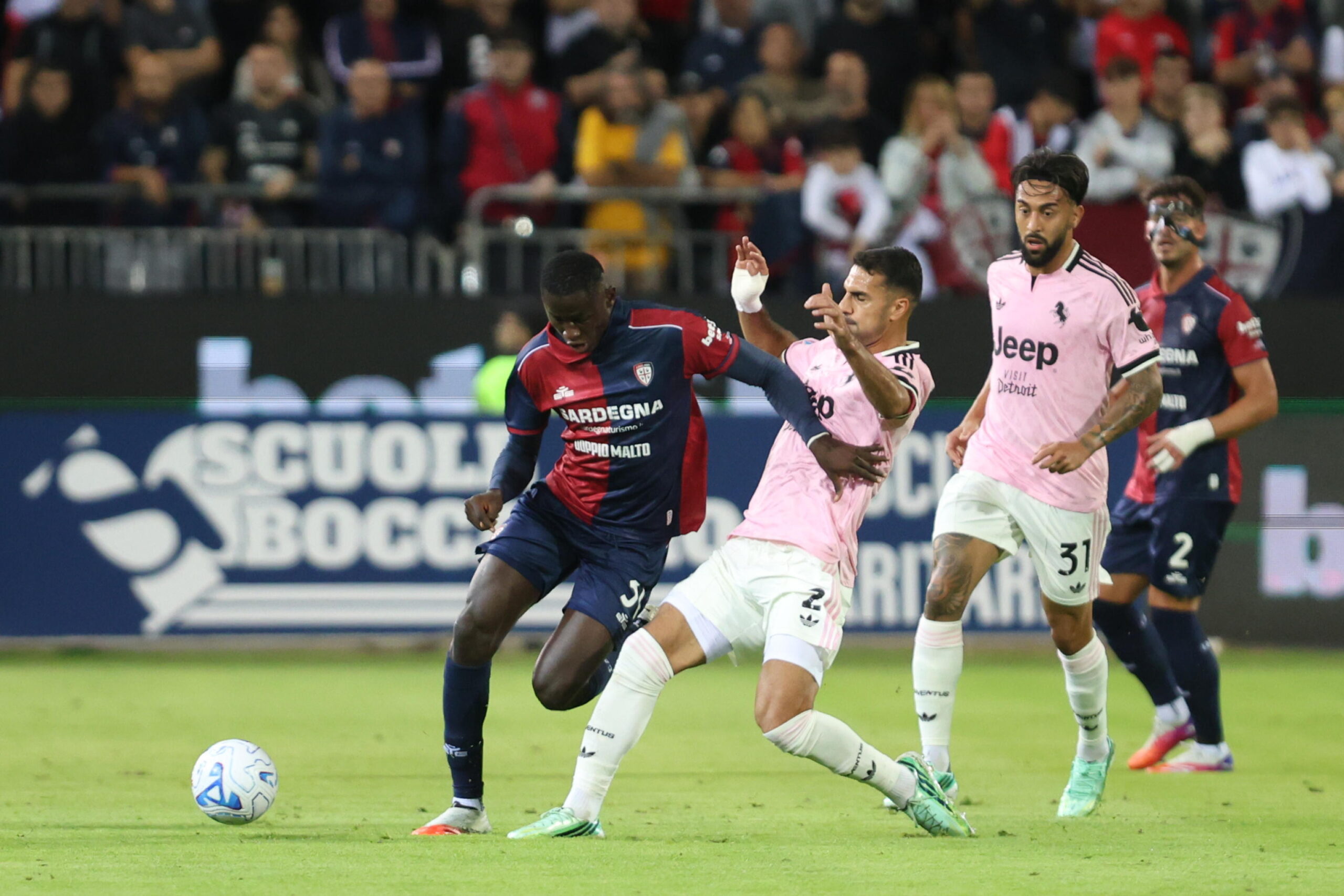 Juventus “stuck” in Sardinia