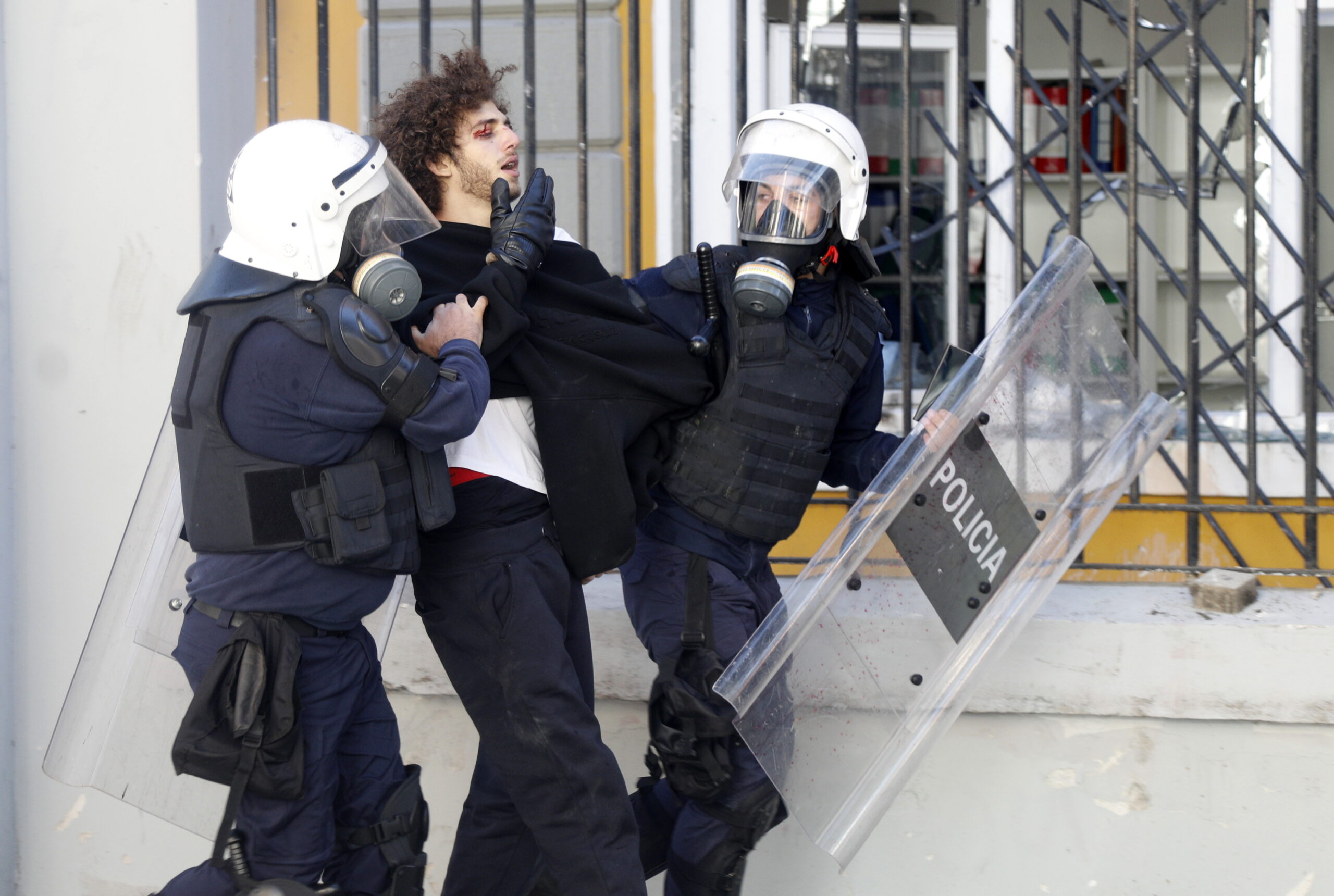 Clashes between police and protesters overnight in Tirana