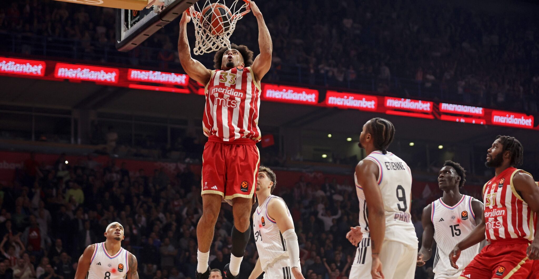 Euroleague: Red star and besiktas struggled – Big wins for efes and virtus