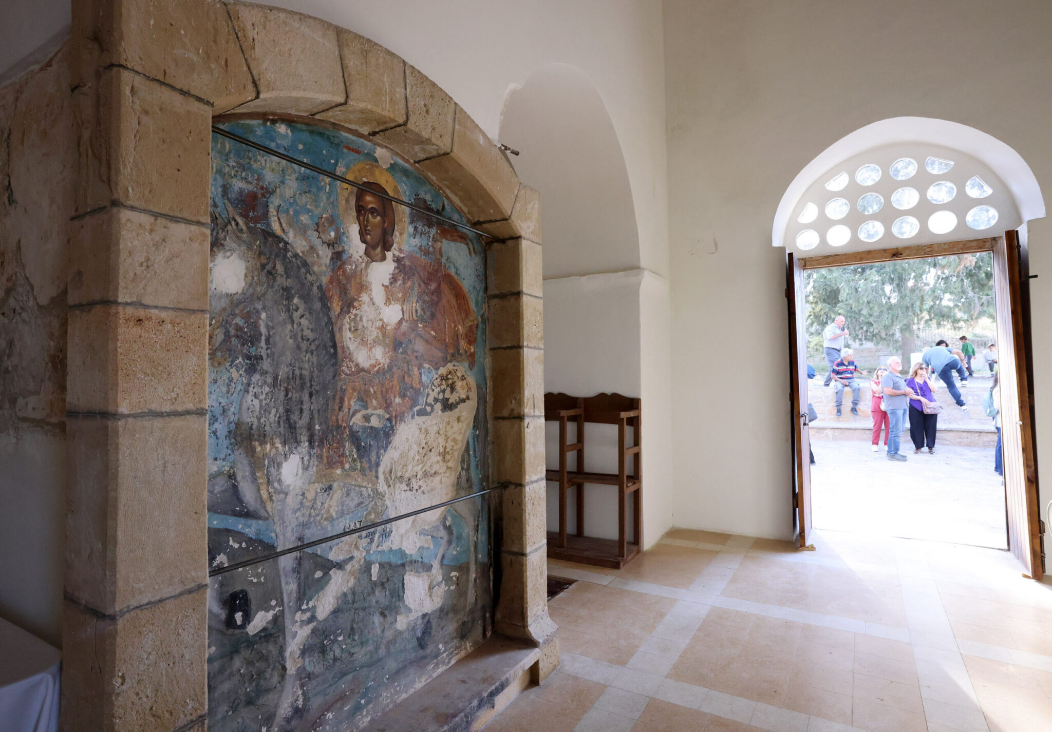 PHOTO: Two iconic monuments in the occupied territories of Cyprus have been “brought back to life”