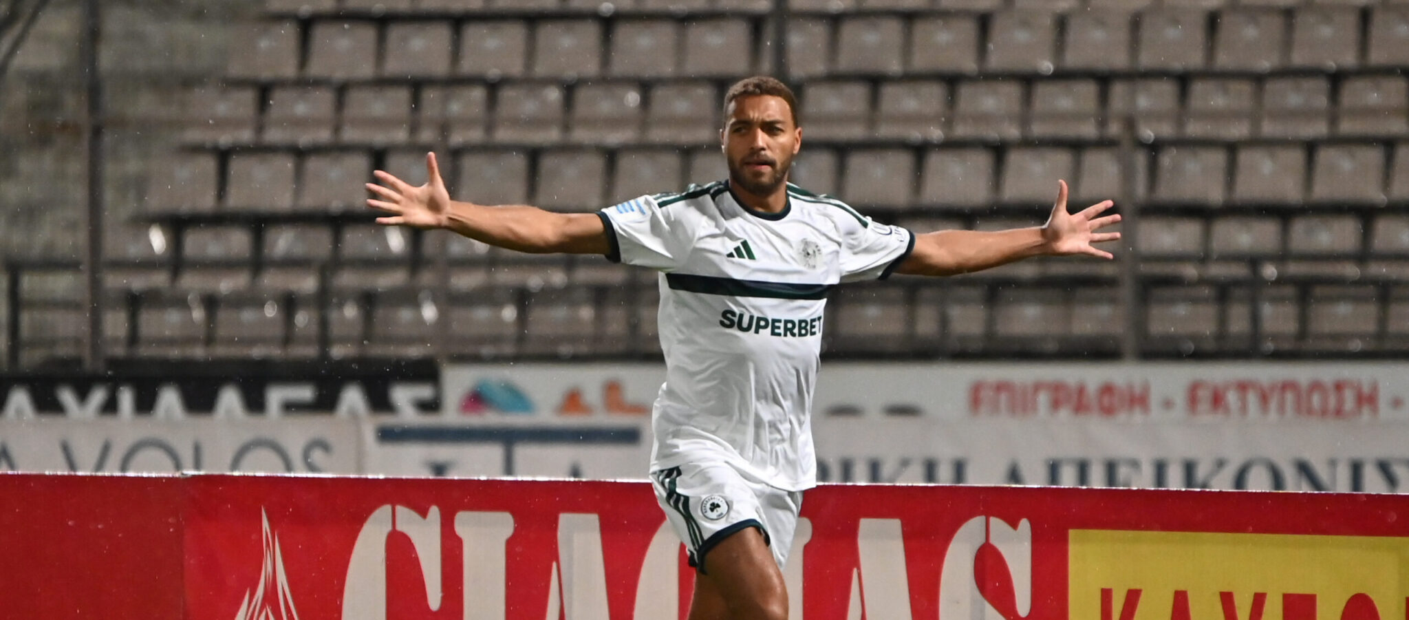 Panathinaikos, with desers, unstoppable even in the rain in volos