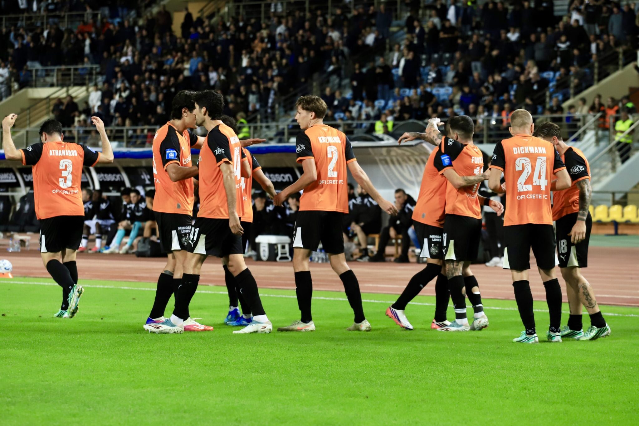 A spirited OFI team sent the incorrigible PAOK into a tailspin
