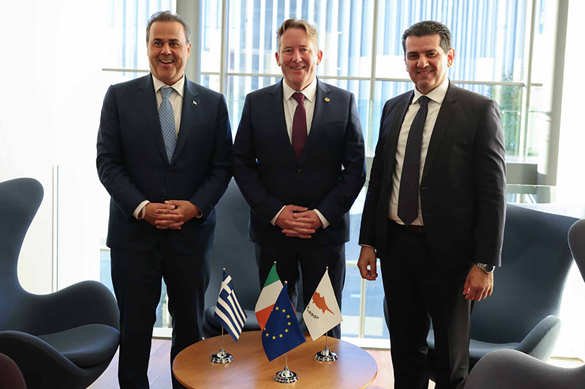 Damianos holds meetings in luxembourg focused on the GSI pipeline